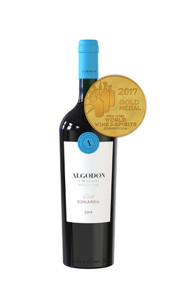 2014 Bonarda - Gold Medal - 2017 New York World Wine & Spirits Competition
