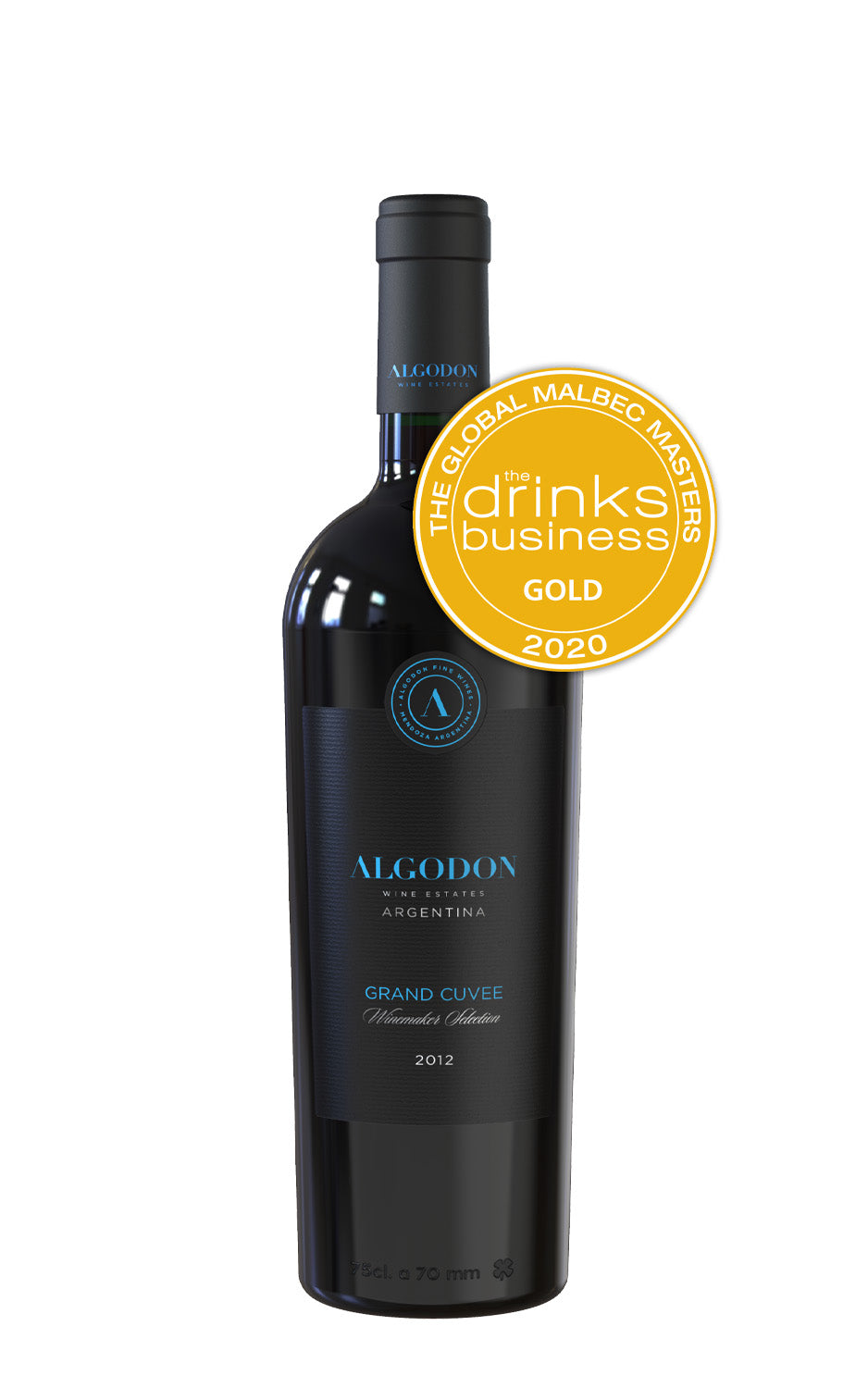 2012 Grand Cuvee - Gold Medal (Oaked Malbec Blend) - 2020 Drinks Business Global Malbec Masters